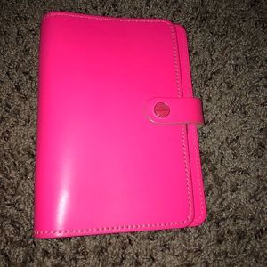 Filofax PERSONAL size Hot Pink planner Original